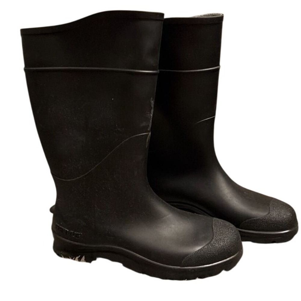 Servus by Honeywell Mens Size 12 Black Rubber Waterproof Rain Work Boots 18822